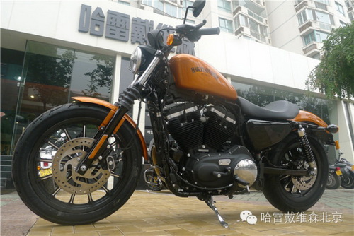 运动魅力激情绽放 2014款哈雷橙883N(硬汉) 汽