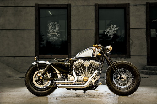 历时3个月 哈雷XL883L定制版新装登场 汽车市场网