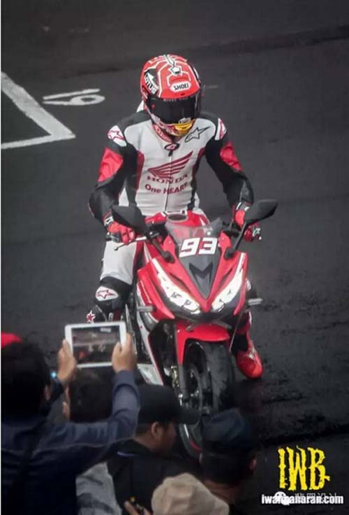 本田发布新cbr150r 马奎斯丹尼出席发布会