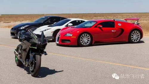 两轮神兽再发威!川崎h2r极速突破385km/h