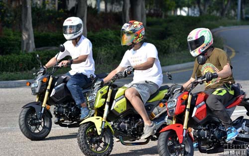 2016 Honda MSX 125 试骑三连发 汽车市场网